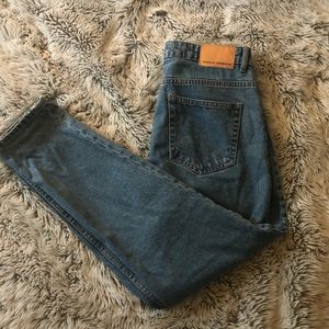 Zara High Waisted Mom Jeans